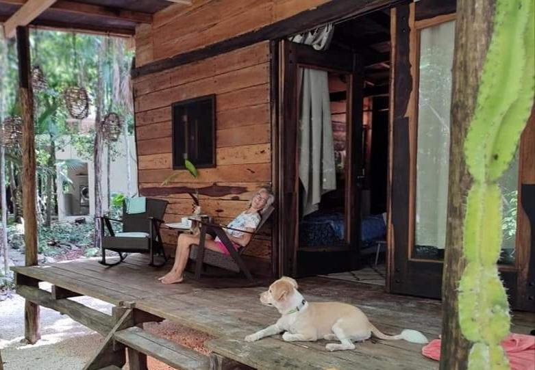 Cheel Lodge & Camping Пуэрто-Морелос Экстерьер фото