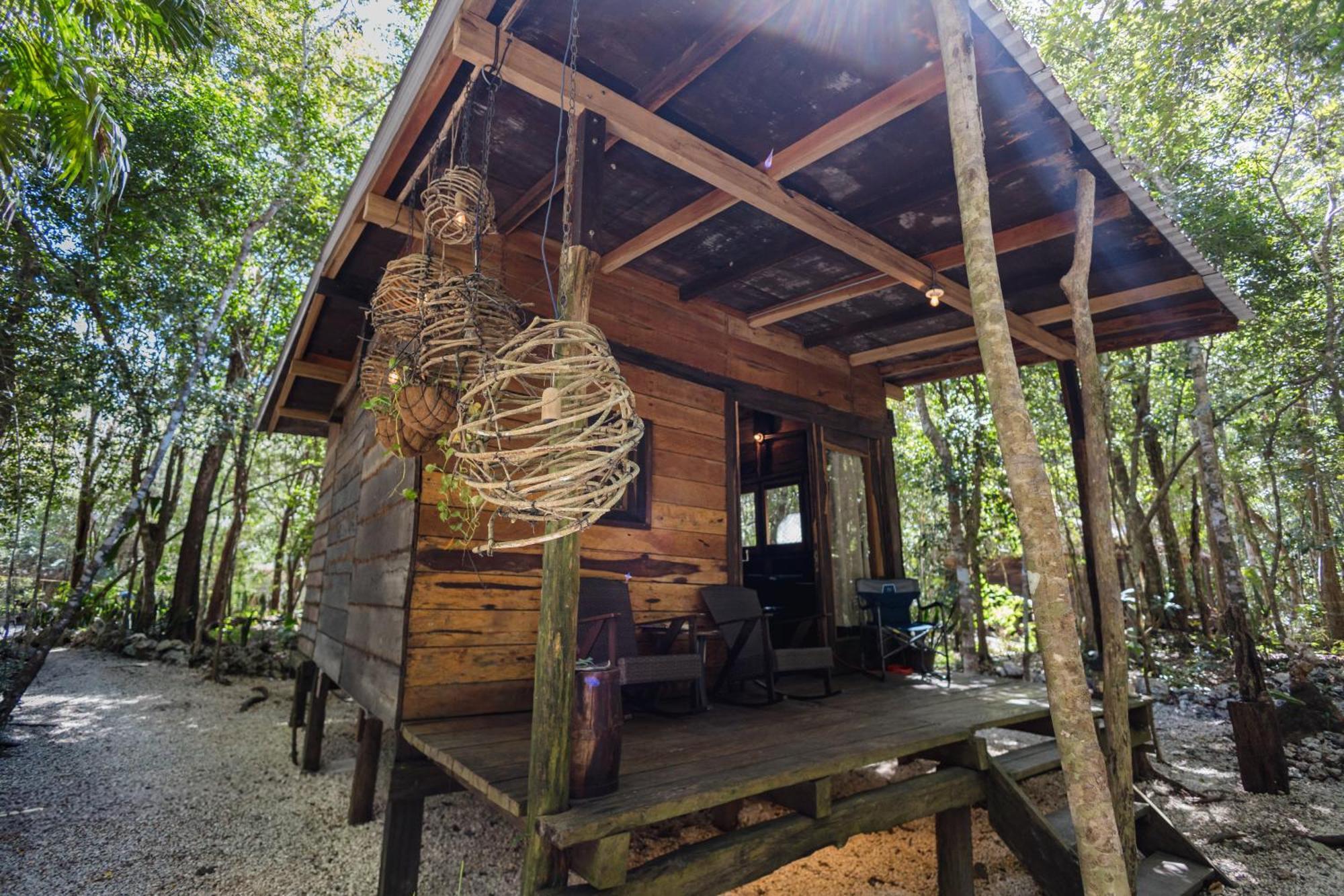 Cheel Lodge & Camping Пуэрто-Морелос Экстерьер фото
