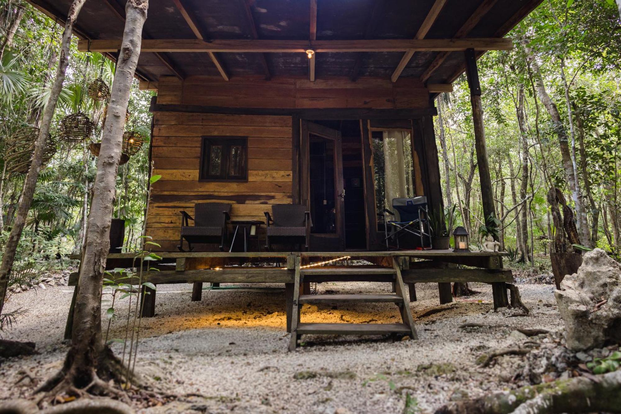 Cheel Lodge & Camping Пуэрто-Морелос Экстерьер фото