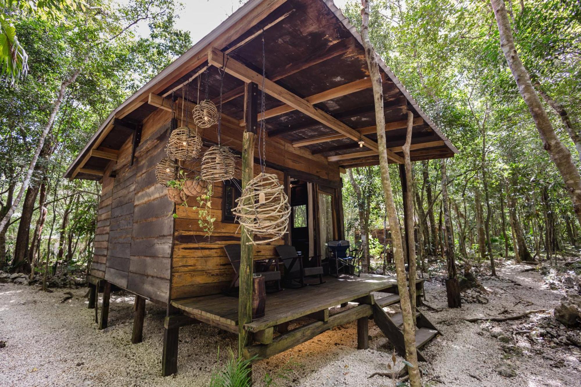 Cheel Lodge & Camping Пуэрто-Морелос Экстерьер фото