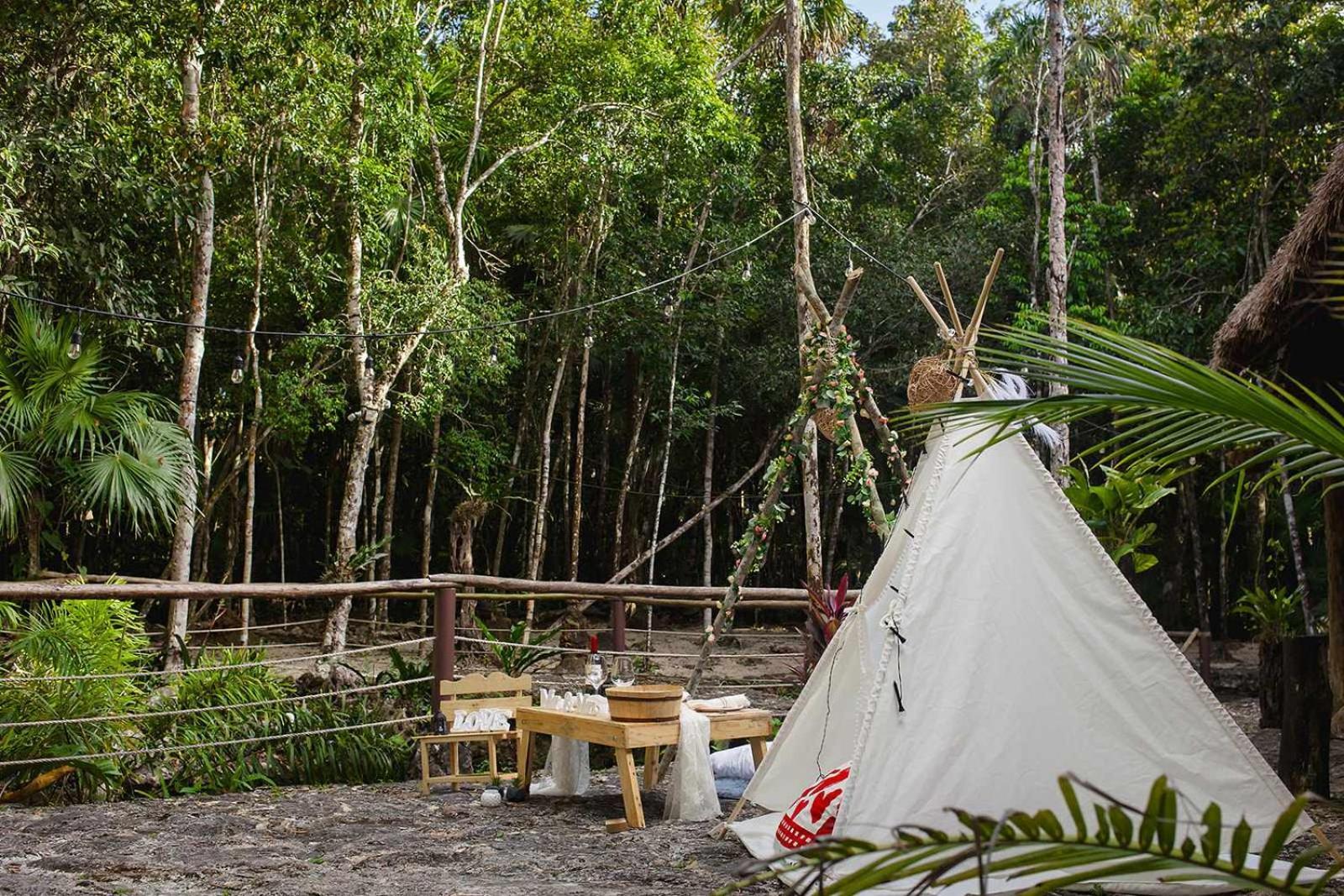 Cheel Lodge & Camping Пуэрто-Морелос Экстерьер фото